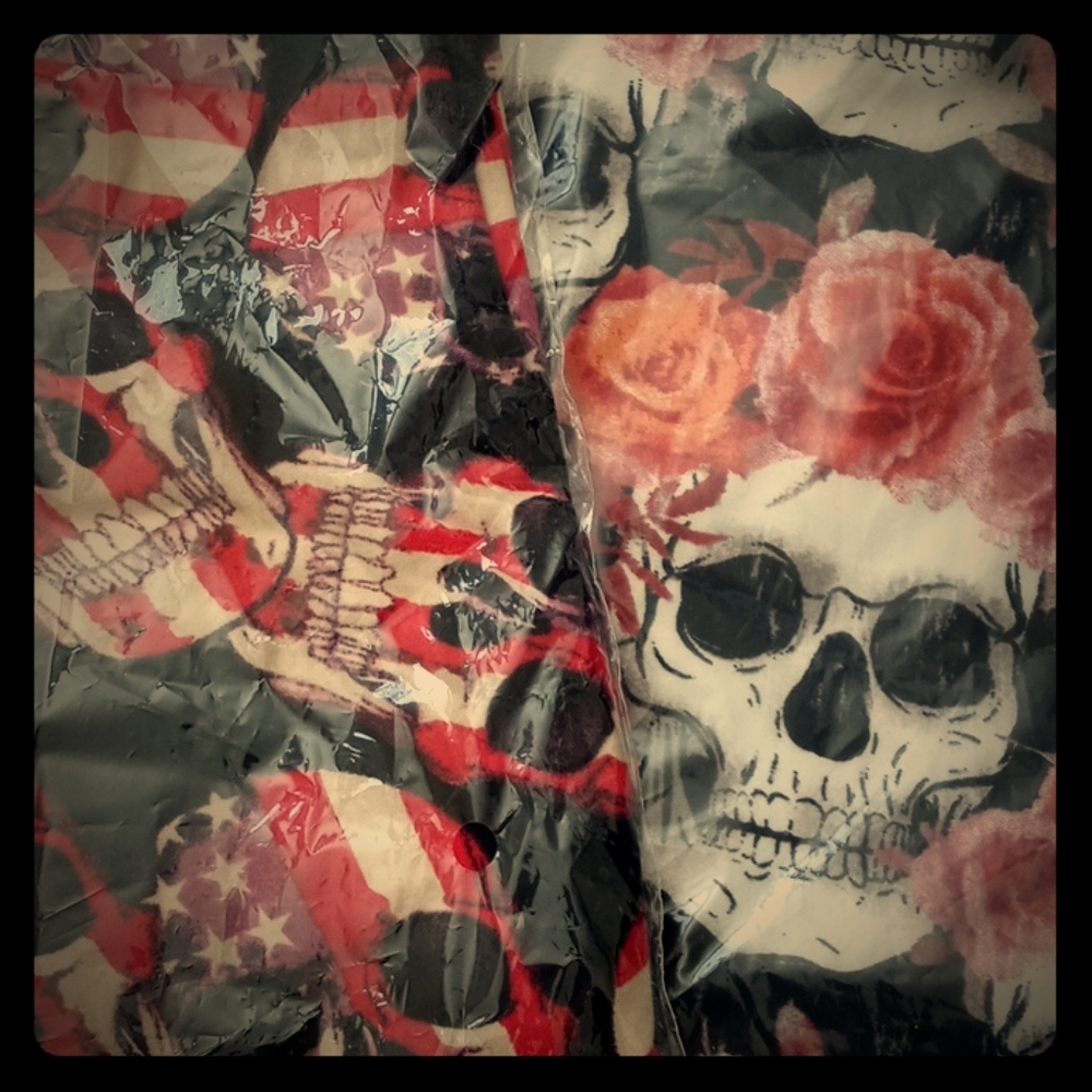 Two pair LulaRoe leggings - Halloween/4th of July